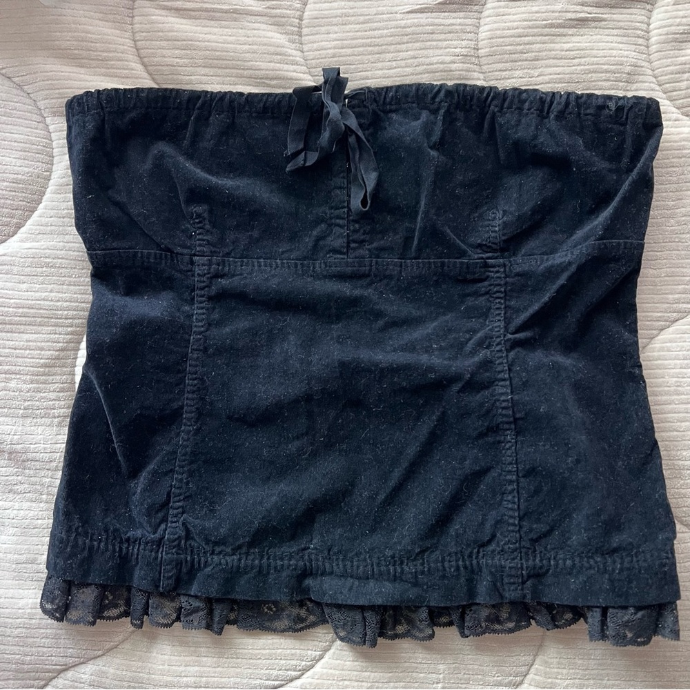 Miu miu black corset top